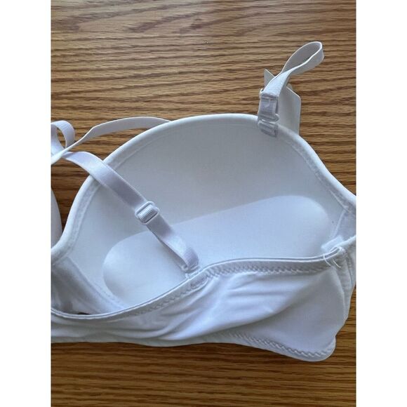 Rene Rofe Women's 3 Bras Push-Up Side Closure‎ Removable Straps Nude Size: 36C - Picture 7 of 9